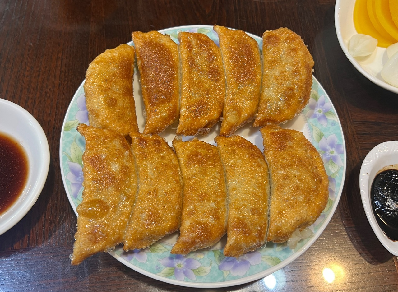 수원만두 군만두 한 접시