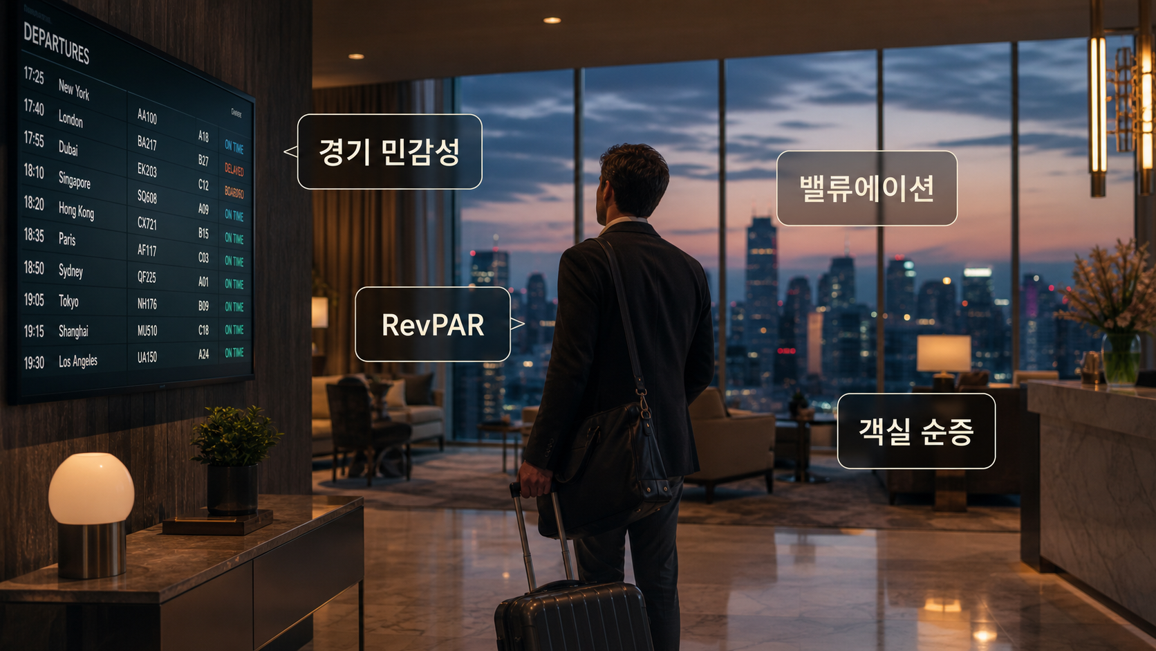 Marriott International 성장 과정과 핵심 지표 이미지