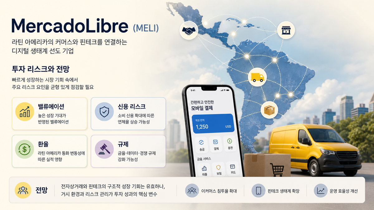 MercadoLibre 투자 리스크와 전망 이미지