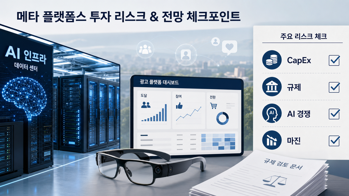 Meta Platforms 투자 리스크와 전망 이미지