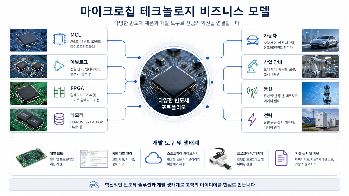 Microchip Technology 비즈니스 모델 이미지
