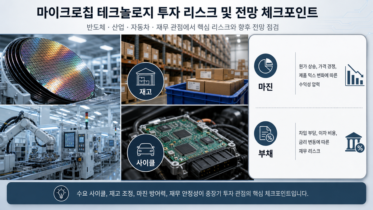 Microchip Technology 투자 리스크와 전망 이미지