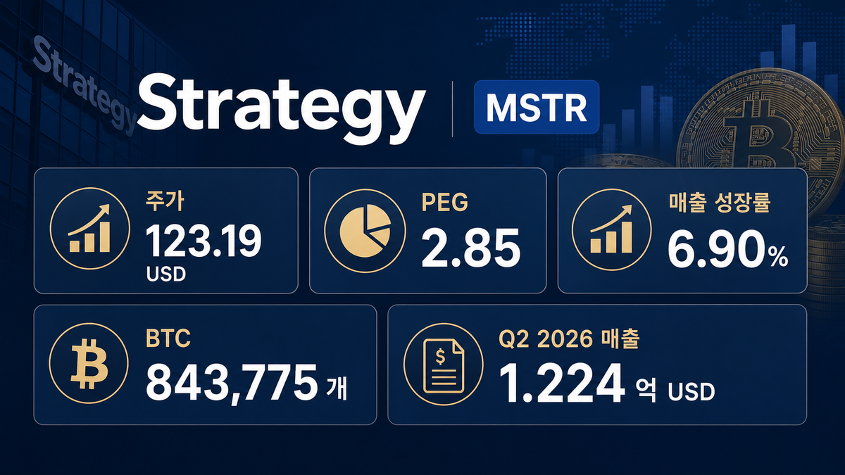 Strategy Inc 성장 과정과 핵심 지표 이미지