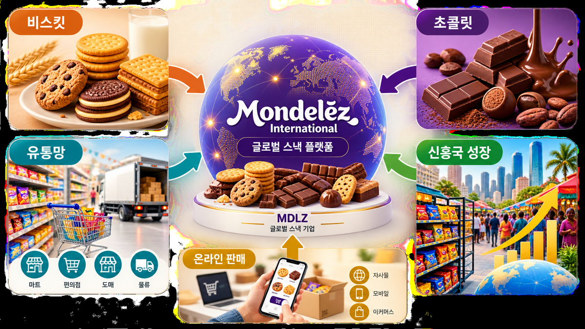 Mondelez International 비즈니스 모델 이미지