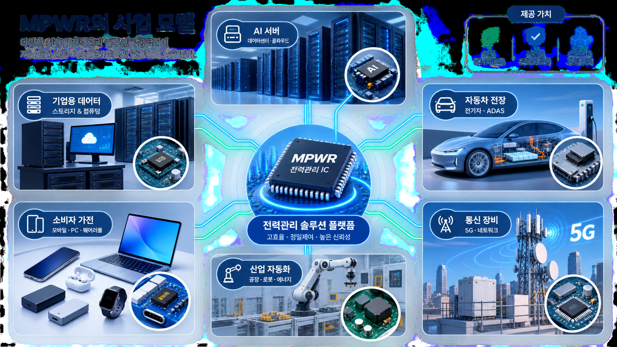 Monolithic Power Systems 비즈니스 모델 이미지