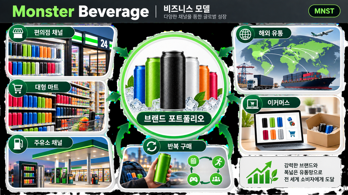 Monster Beverage 비즈니스 모델 이미지
