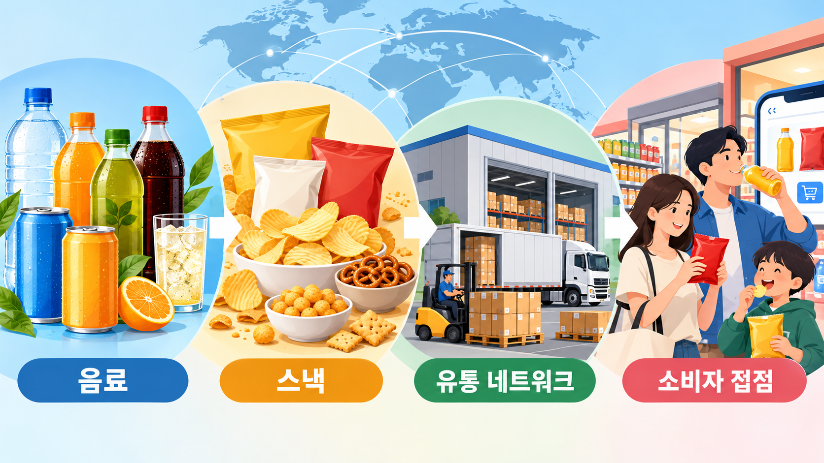 PepsiCo PEP 사업 구조 이미지