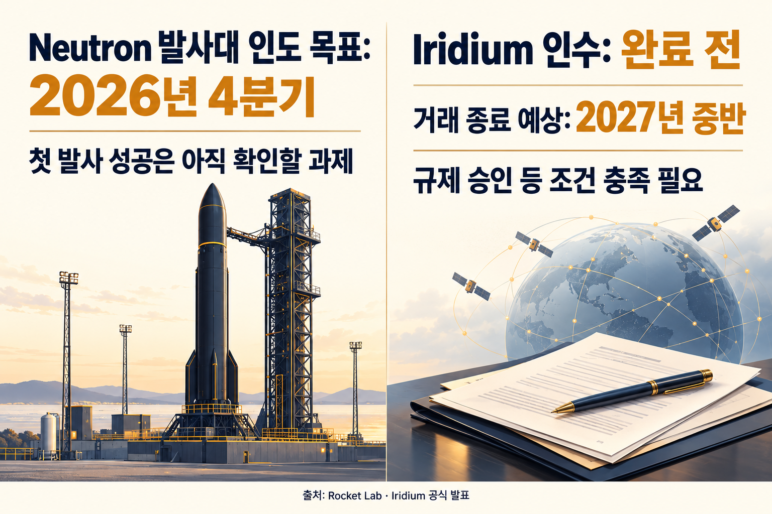 Neutron 개발 목표와 Iridium 거래 종료 조건