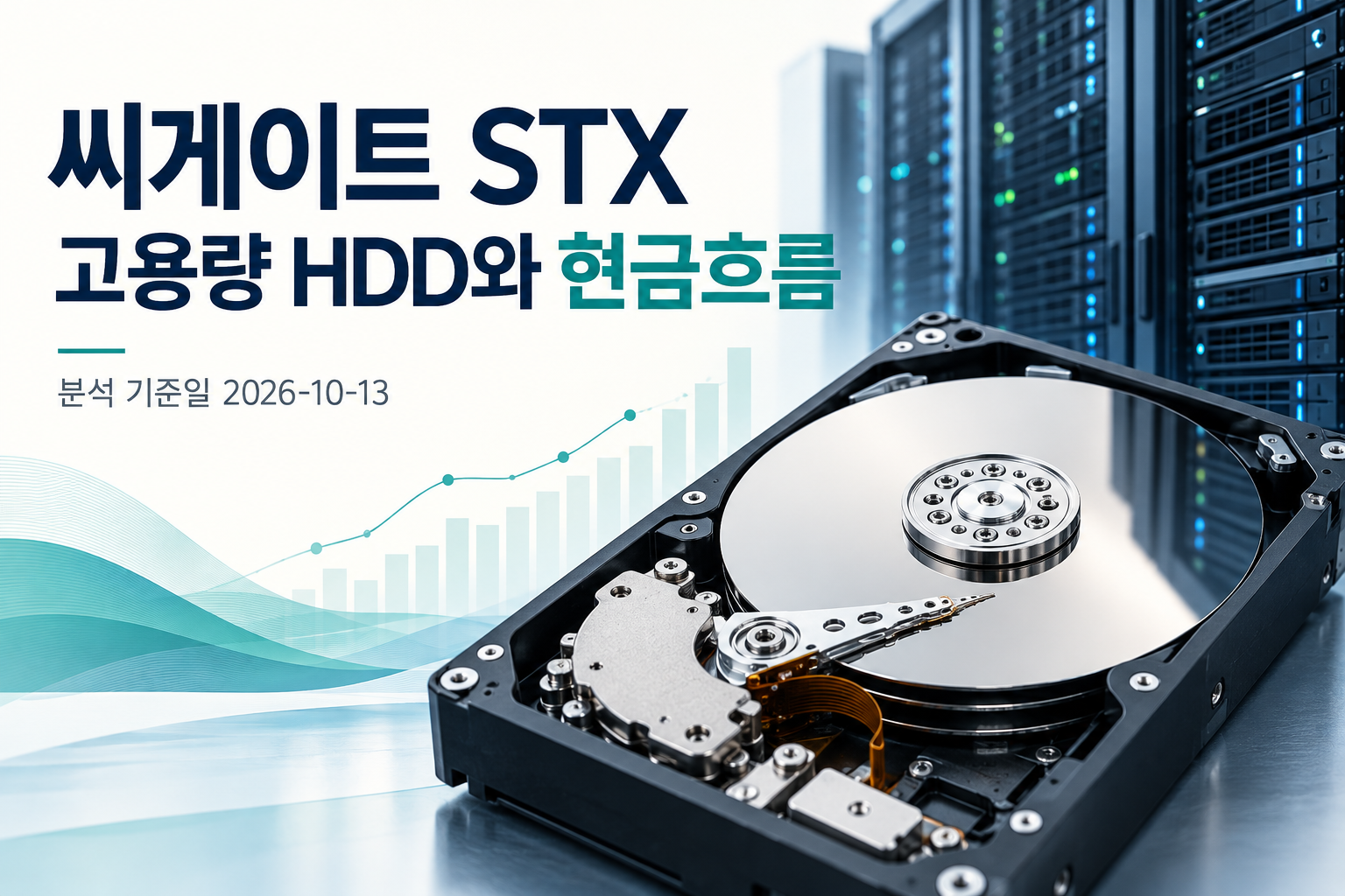 서버 랙과 하드디스크의 저장 구조
