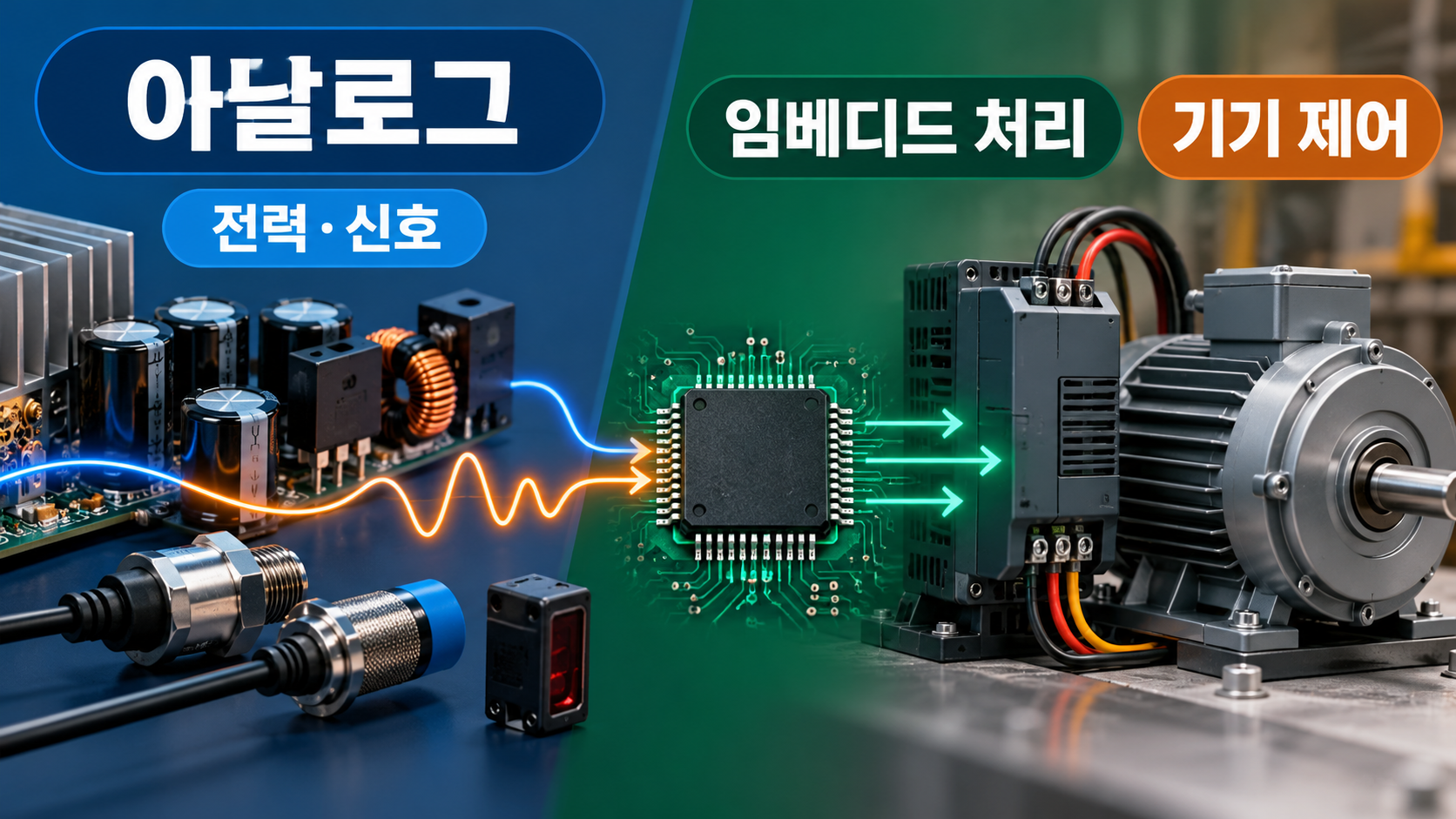 전력·신호와 제어 기능을 맡는 칩