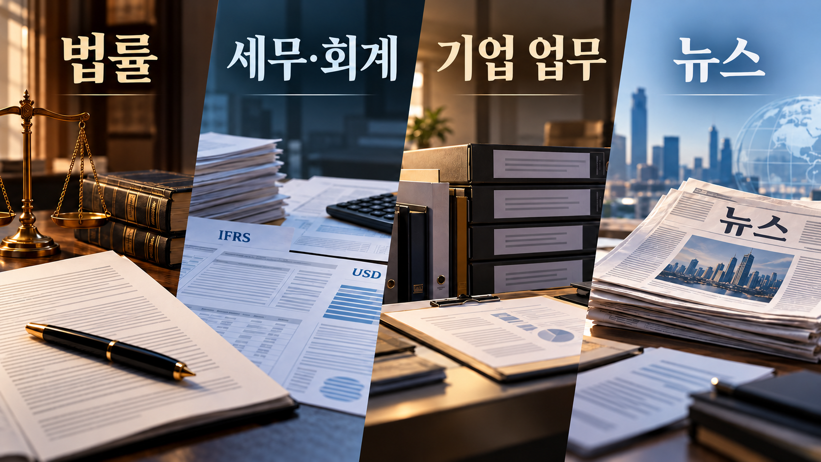 법률·세무회계·기업 업무와 뉴스